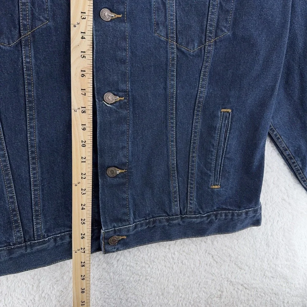 Levis Denim Jacket Mens XL Blue Trucker 70507-4886 Western‎ Button Up Classic